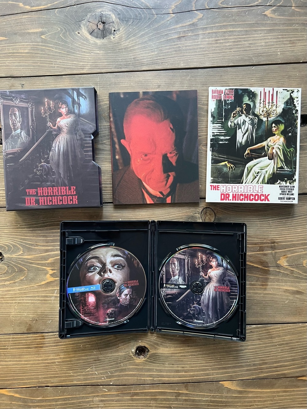 Vinegar Syndrome The Horrible Dr. Hitchcock Blu-ray Collection